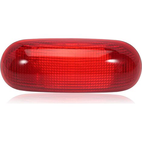 Feu stop arrière troisième feu haute pour Renault Kangoo I 1997-2007 – Matériau plastique – Couleur rouge – Placement arrière