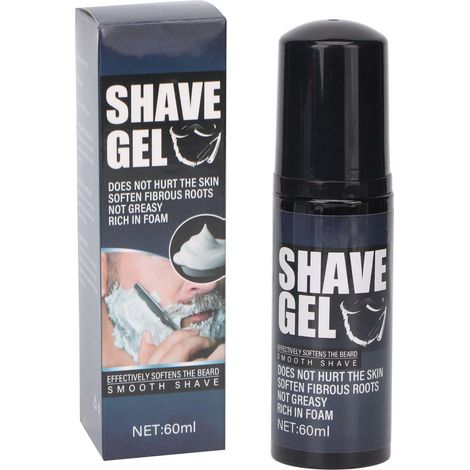 Crème à Barbe Hydratante et Nourrissante - 60ml - Douceur et Adoucissement pour une Barbe Propre et Soignée (1/5)