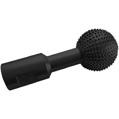 Fraise rotative sphérique en carbure pour le travail du bois, 40 mm de diamètre, fraises rotatives en bois, fraises à boule, gouge à billes pour meuleuse d'angle et polissage du bois, bol de gravure (1/5)