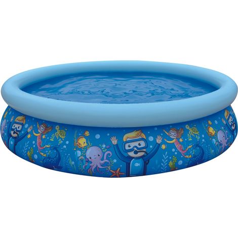 Piscina Autoportante Tonda Blu Marino 200 cm h47 cm