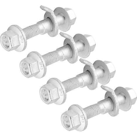 4 Stück Sturzbolzen für Autos, 4-Rad-Korrektur, Einstellwerkzeug, Härtegrad 12.9, 12 mm (1/5)