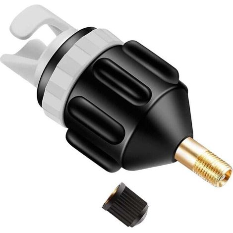 Adaptateur SUP pour compresseur, accessoires de pompe pour stand-up paddle, valve de pompe à air pour pagaies de bateau gonflable, adaptateur de valve de moteur pour kayak stand-up paddle