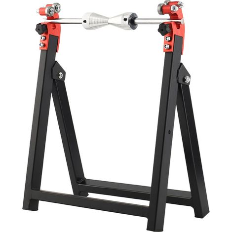 Geeignet für faltbare Motorrad-Radwuchtmaschinen, 5"-23"-Stahlreifenrichtrahmen