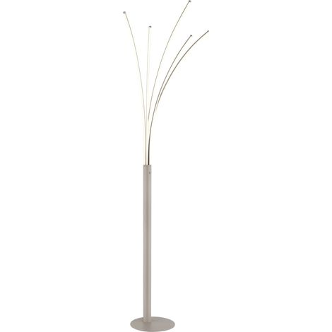Lampadaire de conception Bizzy brun sable - 59229S (1/3)