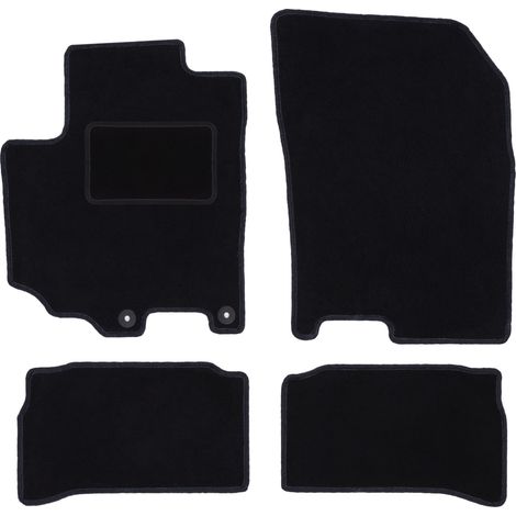 Schwarze Veloursmatten für: Suzuki Vitara III Crossover (2015-)