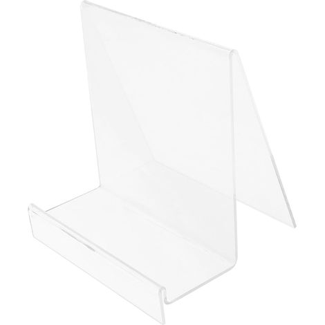 Présentoir à Livres Étagère Robuste en Acrylique Transparent , Support Multifonctionnel Moderne et Élégant pour Magazines et Albums , pour Bureau ou Salon (1/5)