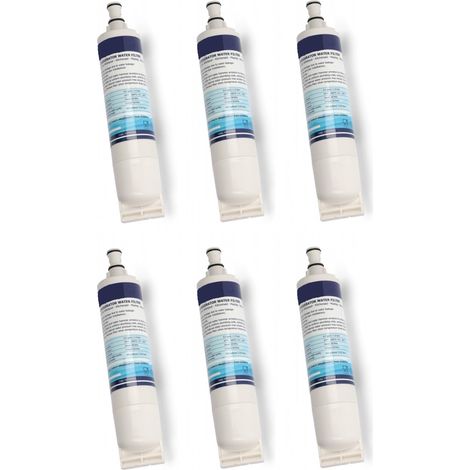 6 FILTRI ACQUA FRIGORIFERO  WHIRLPOOL  481281728986 484000008726  NO ORIGINALE (1/4)