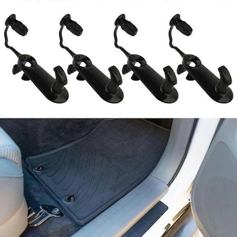 Lot de 4 fixations pour tapis de sol de voiture, faciles à utiliser, référence 0821000820. (1/4)