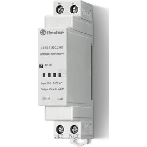 Switching power supply 12V DC 1A 12W FINDER 781212301200