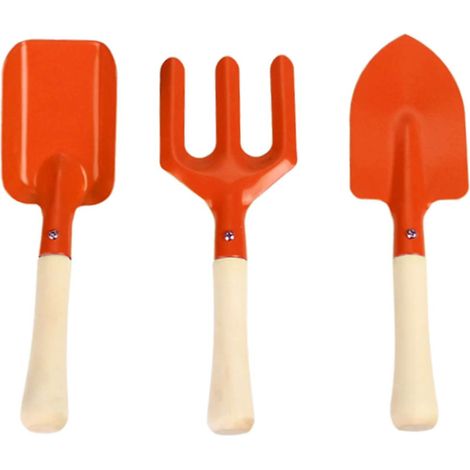 Esschert Design Kinder Gartenset Orange 3 teiliges Set