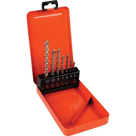 Coffret 7 forets béton pro - SCID (1/4)
