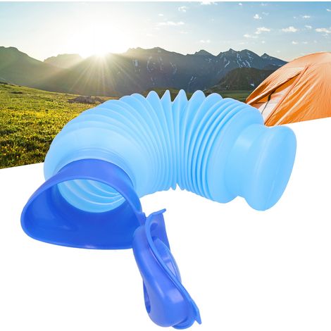 Urinoir portable réutilisable unisexe pliable et extensible pour les voyages et le camping (1/5)