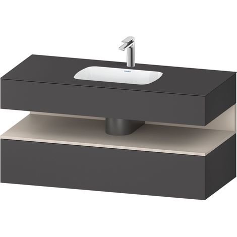 Duravit Collection One lavabo empotrado con base de lavabo (1/2)