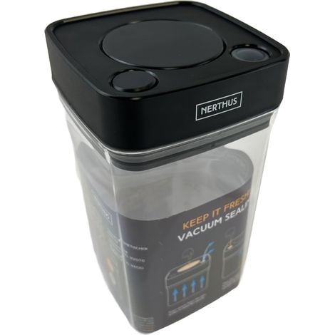 boîte hermétique sous vide 1200 ml conserver aliments frais cuisine organisation (1/5)