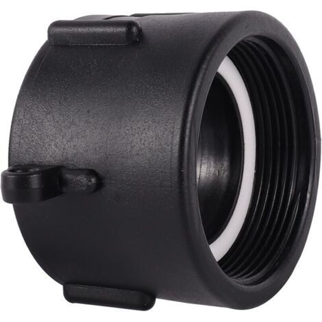 Adaptateur IBC 60 mm Filetage Grossier à 2",Adaptateur Robinet Tuyau Arrosage,Raccord Cuve 1000 litres,pour Vanne Cuve 1000l,Reservoir eau de Pluie,Conteneurdyk-