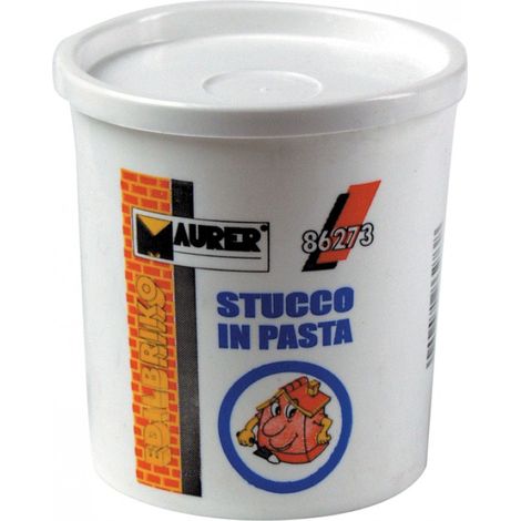 Stucco in Pasta 1 Kg Maurer per stuccatura su muro, legno e superfici porose