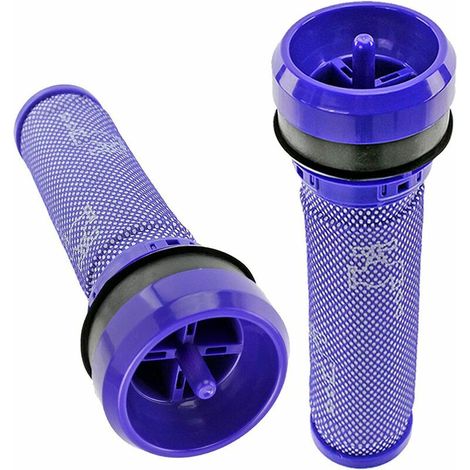 Lot de 2 filtres pré-moteur pour aspirateur Dyson DC37 DC39 DC33 DC28C DC53 92341301 (1/4)
