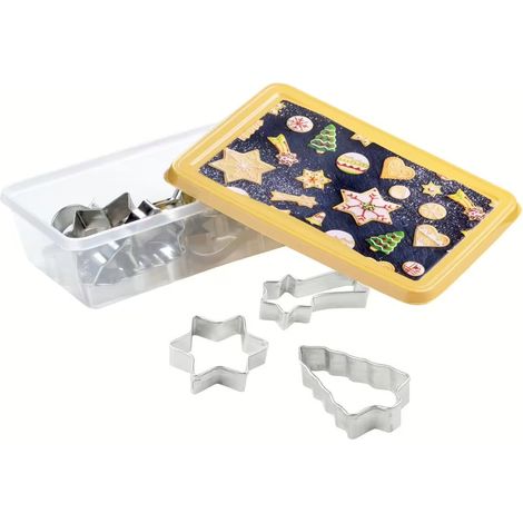 Zenker Ausstechformen-Set Box silber 18 Stück