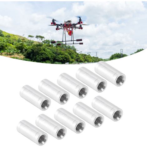 Zehn Gewindestützen aus Aluminiumlegierung M40,7 mm 3501-0006-0140, Länge 14 mm. (1/5)