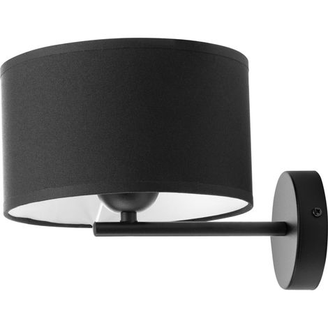 Orno ROLLO elegante moderne Wandleuchte schwarz