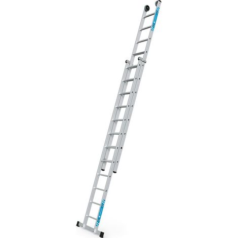 Schiebeleiter Everest Plus 2E Alu.Sprossen 2x12 H.b.7000mm Stufen/Sprossen-Kombi (1/5)