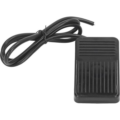 Pédale électrique à câble, contact normalement fermé, argenté, 250V 1.5A pour machines et équipements (1/5)