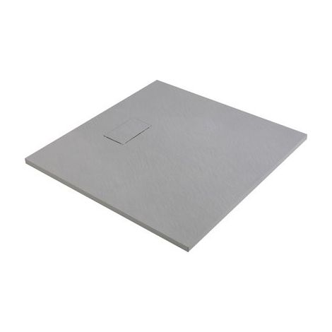 Receveur De Douche Gaïa Gris 90x90 Design Extra-plat Et Résistant - Odyssea (1/5)