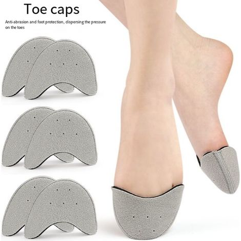 paires de protège-pointes de danse souples et respirants, coussinets d'orteils confortables, couvre-pieds flexibles, adaptés aux danseurs de ballet (1/5)