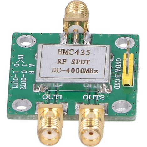 Module HMC435 RF commutateur SP2T, grande surface de dissipation thermique, signal générateur haute fréquence, interrupteur RF 2 voies (1/5)