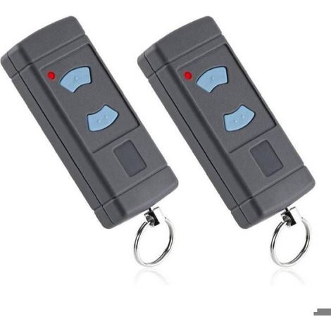 Télécommande de porte de garage 868 MHz, 2 pièces, pour Hormann HSE2/HSM4/HS4/HS1/HSM2-868, Garador Promatic, bouton bleu universel (1/5)