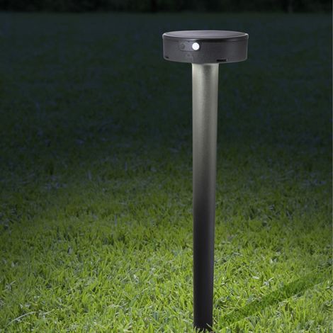 Bolardo Solar LED "FIORINA" Con Sensor PIR - CCT - IP55 - (1/5)