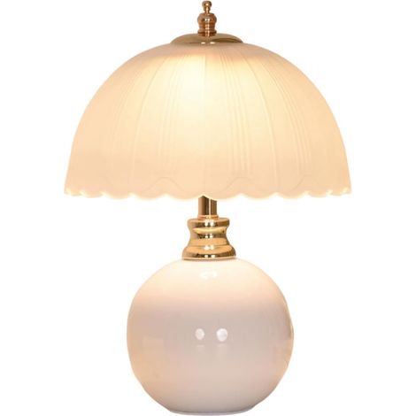 Lampe de Chevet Table Champignon Bureau Décorative en Céramique (1/5)