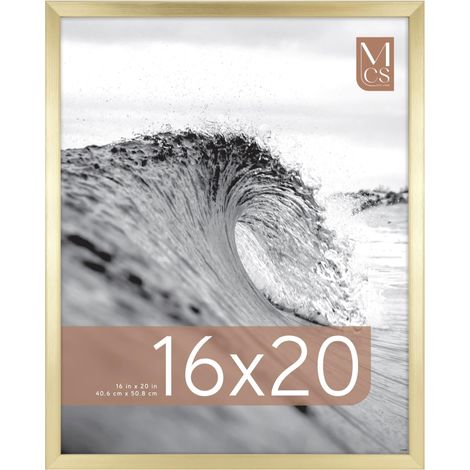Cadre Poster 40,6 x 50,8 cm, Cadre en Bois Noir Traditionnel, Fixation Murale Verticale et Horizontale, Grand Cadre Photo pour Photos, Posters et Œuvres d'Art Lot de 1 (1/5)