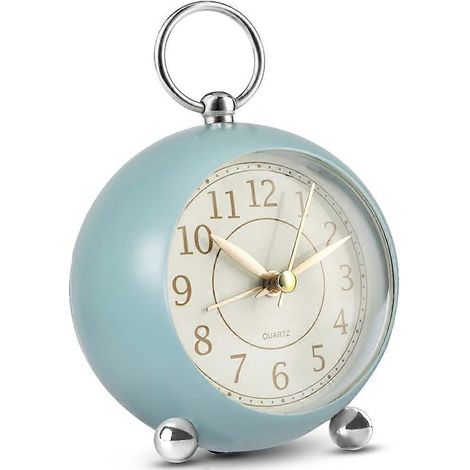 Réveil silencieux à piles, réveil analogique pour chambre à coucher (1/5)