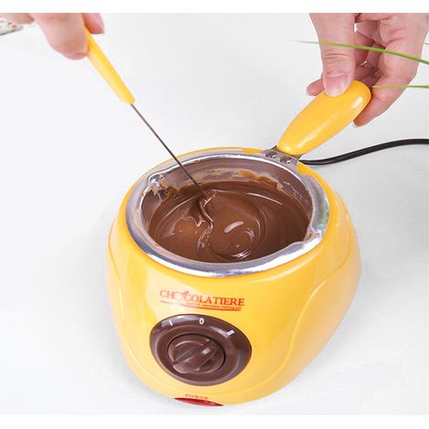 [Kit para fondue de chocolate casera] Aoresac SH-1017 con espátula y 6 moldes (corazón, estrella, oso, etc.) + 20 accesorios para hacer chocolates caseros (1/4)