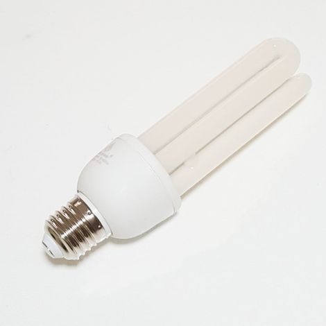 TRADE SHOP - Lampadina Led E27 16 W 3u Tubolare Opaca 1520lm Luce Calda 3000k Naturale 4000k - -Bianco Caldo - (1/2)