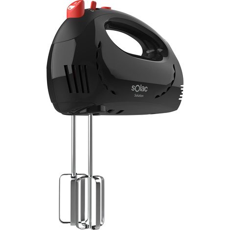 Solac S91300400 Sbattitore Elettrico, 300 W, Plastica, 5 velocità, Nero (1/5)