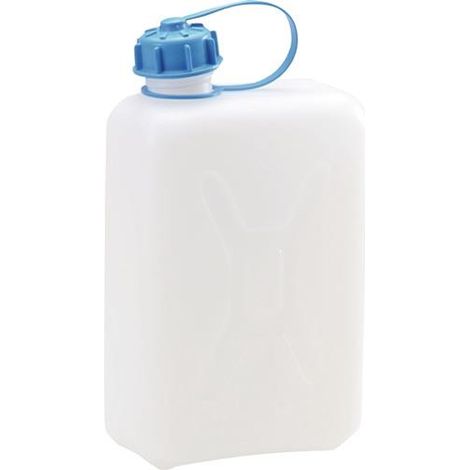 Wasserkanister 2 l HD-PE lebensmittelbeständig H270xB147xT80mm (1/2)