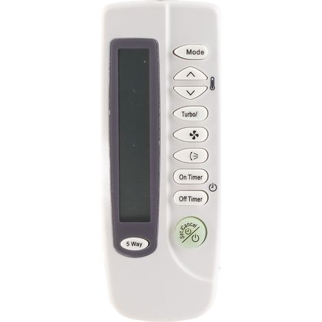 Mando a distancia universal compatible con Samsung ARH-403 – Para aires acondicionados – Fácil sustitución – Ajustes completos