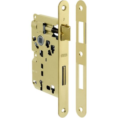 PATENT SERRATURA OTTONATA AGB Q.8/70 50 MM B.TONDO Q.TA 5