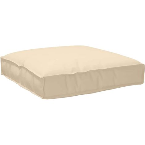 Cushion Beige 80 x 80 x 12 cm Oxford Fabric vidaXL (1/5)