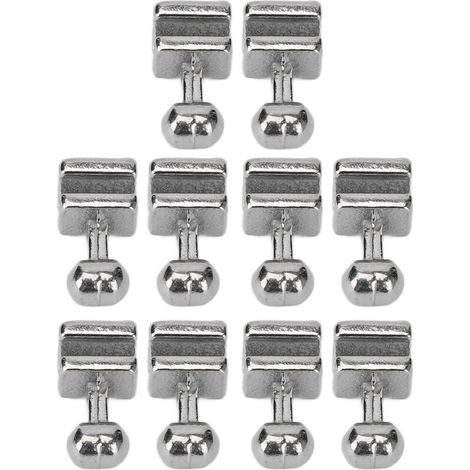 10 crochets orthodontiques pliables en acier inoxydable pour fil d'arc court - accessoire de remplacement dentaire (1/5)