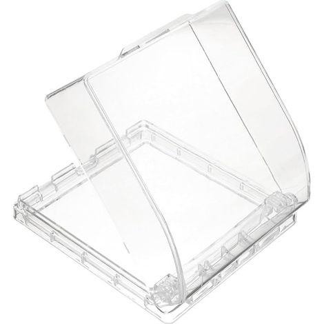 Abaodam Protection Sonnette Exterieur Pluie Housse Étanche en Plastique, Cache pour Sonnette Extérieur Résistant la Pluie pour Usage Intérieur et Extérieur (1/5)