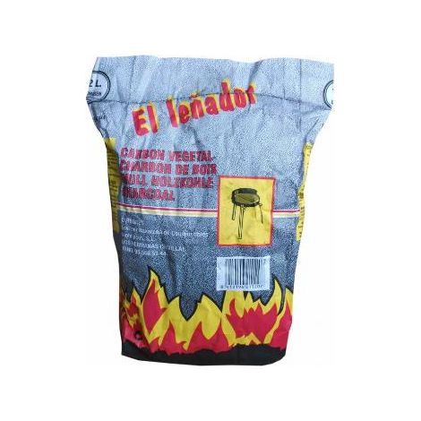 FPLUS carbon vegetal saco 12 litros , Saco carbon de 12 litros