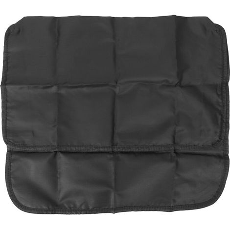 Housse de Protection pour Dossier de Chaise en Tissu Oxford Résistant aux Taches - Noir (1/5)