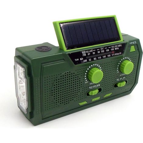 Filiyano-Radio solaire, 2000 m AM/FM/WB, alarme d'urgence SOS (1/5)