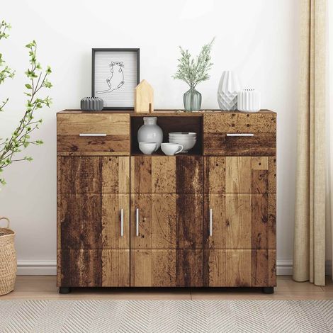 Teenpull – Holzschrank Altholz Holzwerkstoff (1/5)