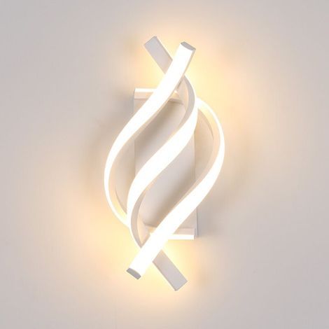 17-W-LED-Wandleuchte, dreifarbige Beleuchtung, Abmessungen 33 x 11 cm (1/5)