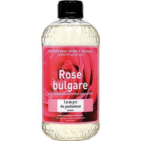 LAMPE DU PARFUMEUR - Recharge pour lampe 500 ml rose bulgare