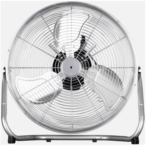 ABRILA - Ventilador Industrial 110W  3 Velocidades y 3 Aspas  Diseño Compacto y Potente  Para Espacios Grandes  Ventilación Eficiente 60x63x19,5 cm